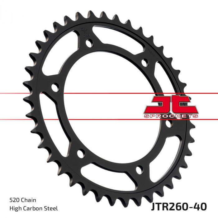 Звезда цепного привода JT JTR260.40