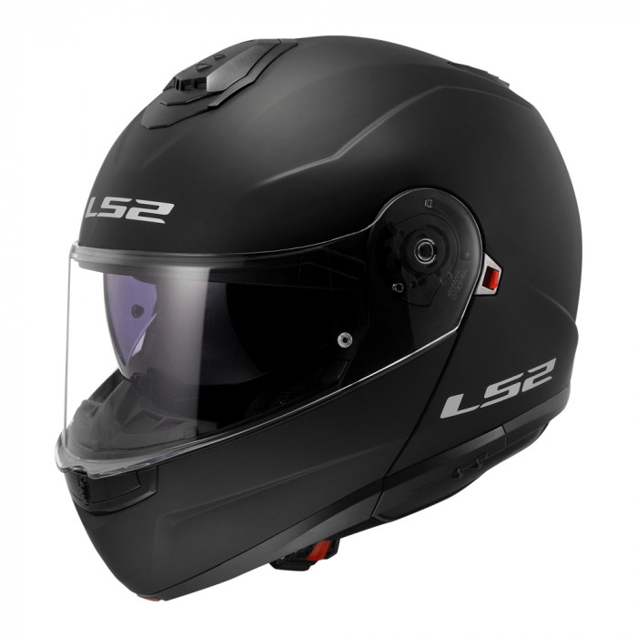 Мотошлем LS2 FF908 STROBE II Solid черный, 2XL, матовый, чёрный