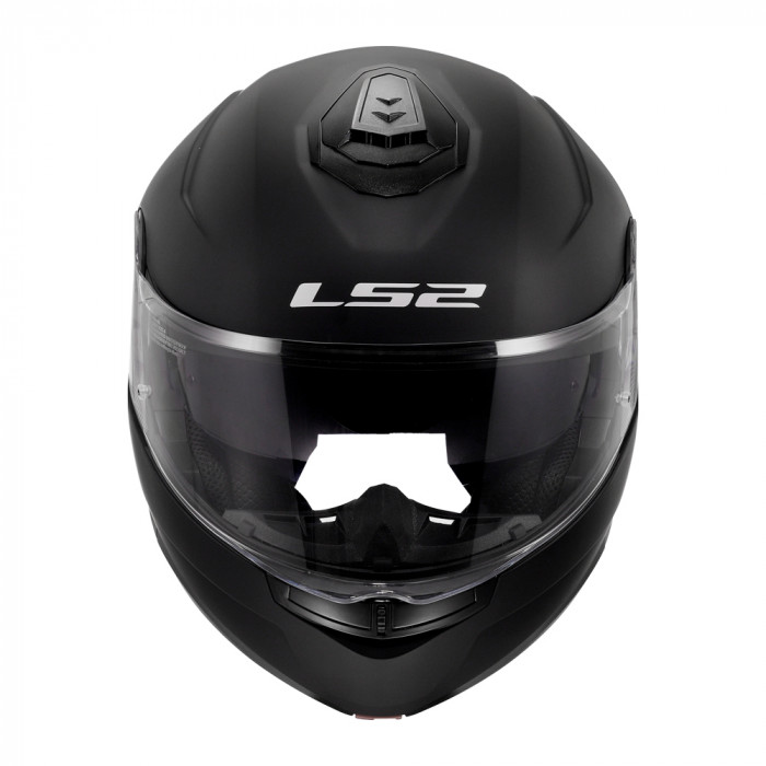 Мотошлем LS2 FF908 STROBE II Solid черный, 2XL, матовый, чёрный