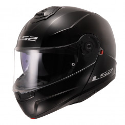 Мотошлем LS2 FF908 STROBE II Solid, глянцевый черный, размер XL