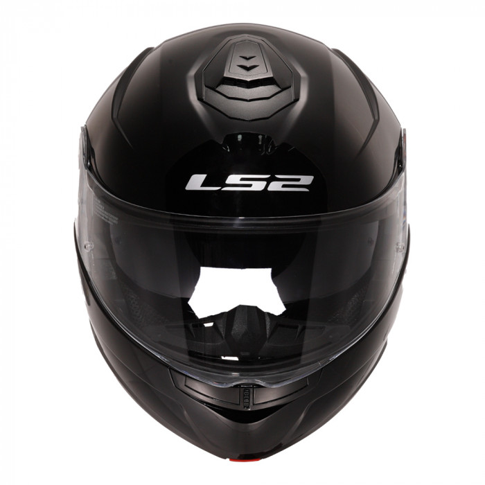 Мотошлем LS2 FF908 STROBE II Solid, глянцевый черный, размер XL