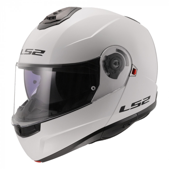Мотошлем LS2 FF908 STROBE II Solid, белый, размер 3XL