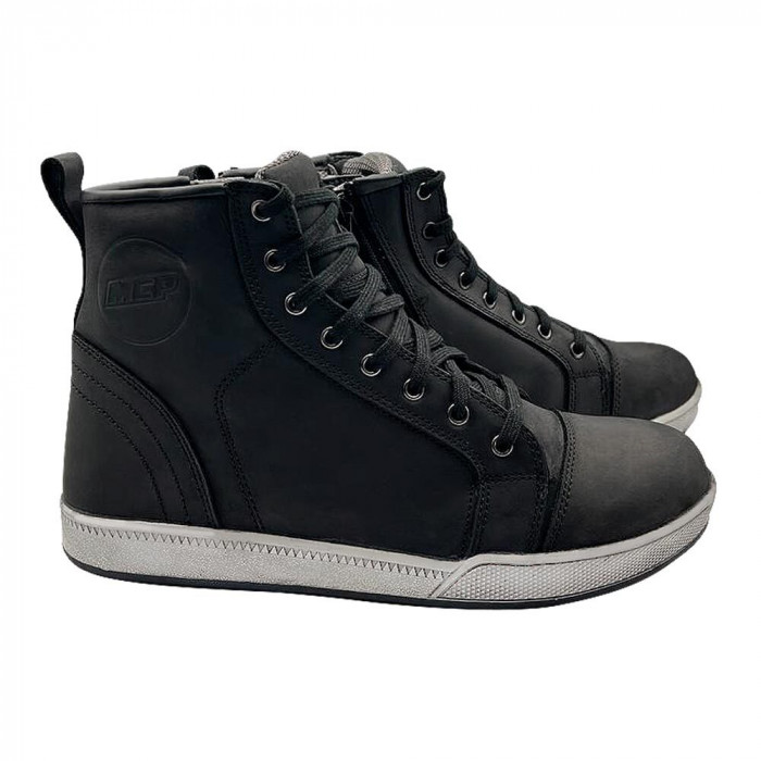Мотоботы MCP POCO LEATHER ZIP, черный, размер 41
