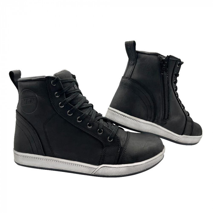 Мотоботы MCP POCO LEATHER ZIP, черный, размер 41