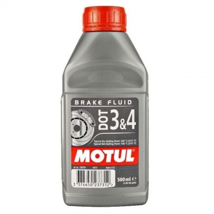 Тормозная жидкость MOTUL 3&4 BRAKE FLUID FL 100% 12X0.5lt
