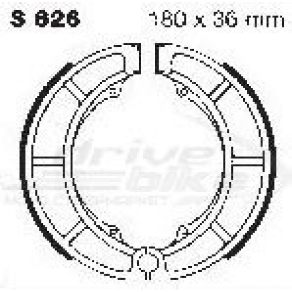 Тормозные накладки EBC S626