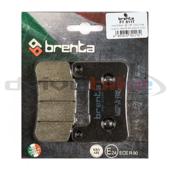 Тормозные колодки Brenta FT 3117 Organic