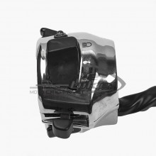 [K-S TECHNOLOGIES] Пульт управления рулевой Universal Turn Signal левый, цвет Хром