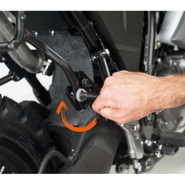 Крепеж боковых кофров KLXR1110 для HONDA Crosstourer 1200 / Crosstourer 1200 DCT (2012-2019), цвет Черный