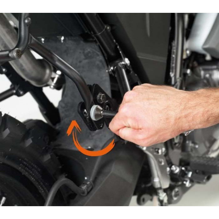 Крепеж боковых кофров KAPPA KLXR1110 для HONDA Crosstourer 1200 / Crosstourer 1200 DCT (2012-2019), цвет Черный