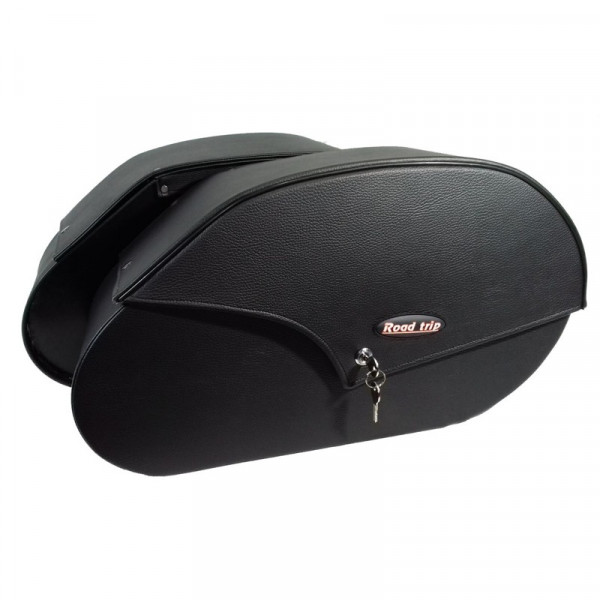 Кофры боковые кофры Roadtripmoto Fab-HB (с креплениями) пластиковые, цвет Черный