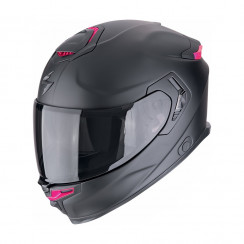 Мотошлем Scorpion EXO EXO-GT SP AIR SOLID, цвет Черный Матовый/Розовый, Размер M