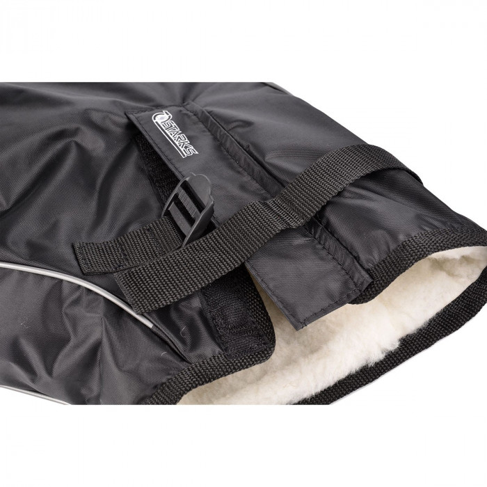 Термомуфта на руль Starks Warm 35 (S-M), цвет Черный