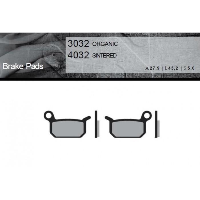 Тормозные колодки Brenta FT 3032 Organic