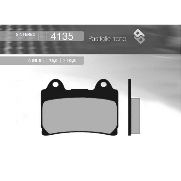 Тормозные колодки Brenta FT 4135 Sintered