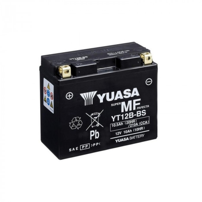 Мото аккумулятор YUASA YT12B-BS