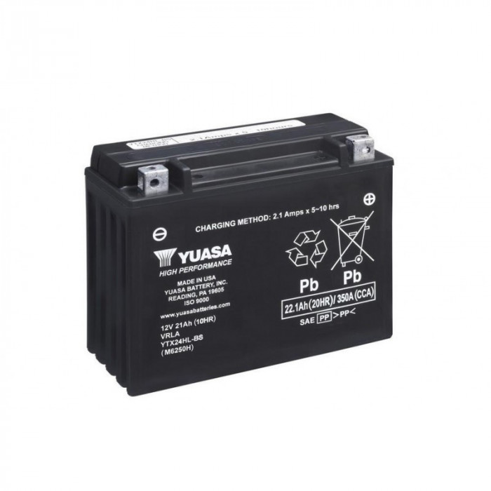 Мото аккумулятор YUASA YTX24HL-BS