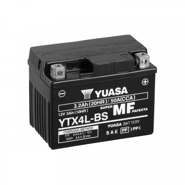 Мото аккумулятор YTX4L-BS