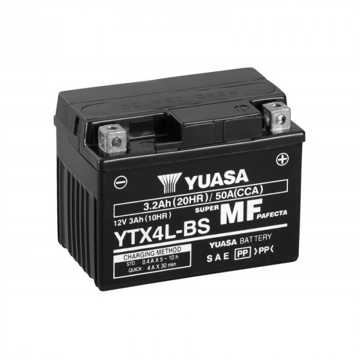 Мото аккумулятор YUASA YTX4L-BS