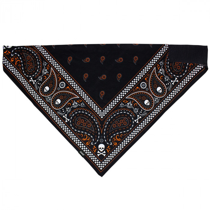Бандана ZAN Sport Flex Classic Black & Orange