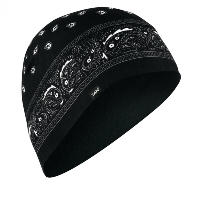 Бандана ZAN SportFlex Black Paisley