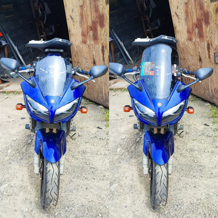 Стекло ветровое GIVI D437S Yamaha FZ1 Fazer 1000 (06-15)