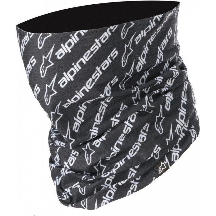 Бафф Alpinestars LINEAR NECK TUBE, черно-белый