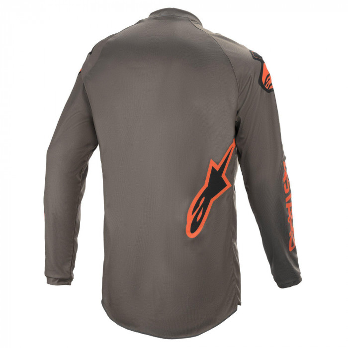 Джерси Alpinestars FLUID SPEED JERSEY, темно-серо-оранжевый, размер S