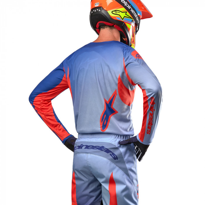 Джерси Alpinestars Fluid Lucent, Сине-оранжевый, размер L