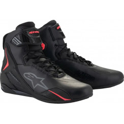 Мотоботы Alpinestars Faster 4 Drystar Woman Shoe, черно-розовый