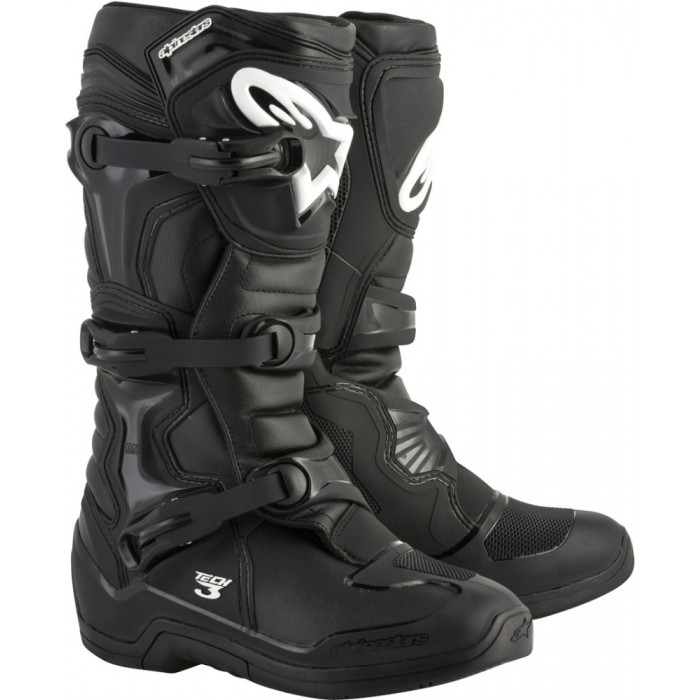 Мотоботы Alpinestars TECH 3, черный, размер 8