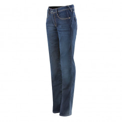 Мотобрюки Alpinestars STELLA ANGELES DENIM, синий, размер 24