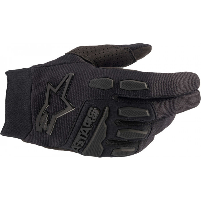 Мотоперчатки кроссовые Alpinestars FULL BORE GLOVES, черный, размер S