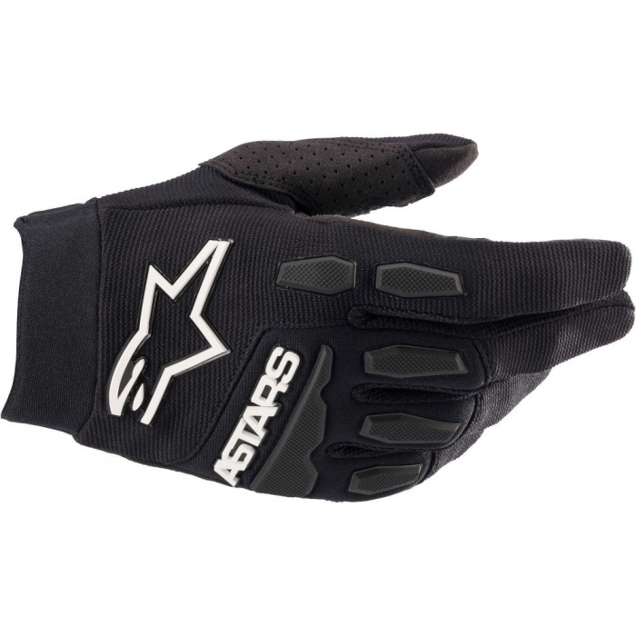 Мотоперчатки кроссовые Alpinestars FULL BORE GLOVES, черный, размер S