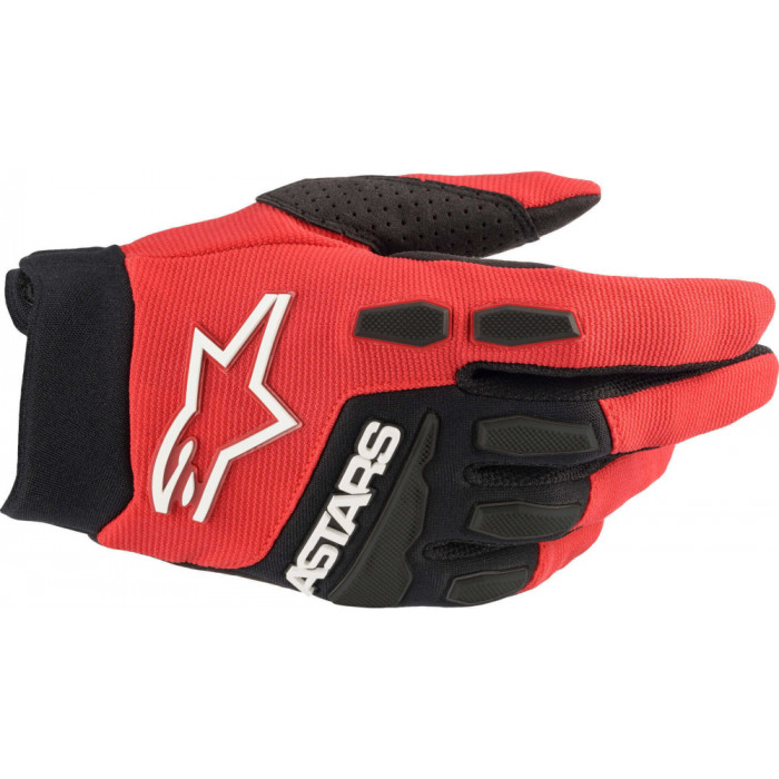 Мотоперчатки кроссовые Alpinestars FULL BORE GLOVES, черный, размер S