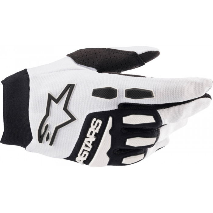 Мотоперчатки кроссовые Alpinestars FULL BORE GLOVES, черный, размер S