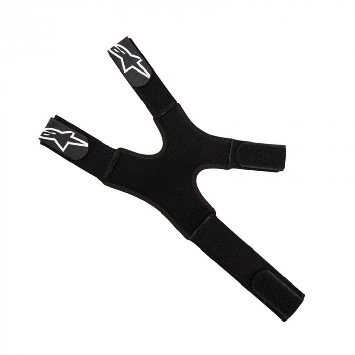 Ремешок Alpinestars DUAL STRAP KIT FOR FLUID KNEE BRACES, черный