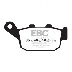 Тормозные колодки полусинтетические EBC FA140V