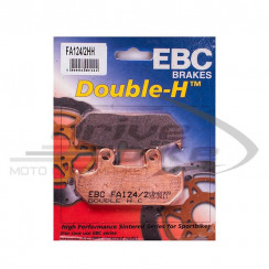 Тормозные колодки EBC FA124/2HH DOUBLE H Sintered