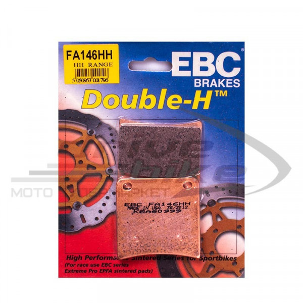 Тормозные колодки FA146HH DOUBLE H Sintered