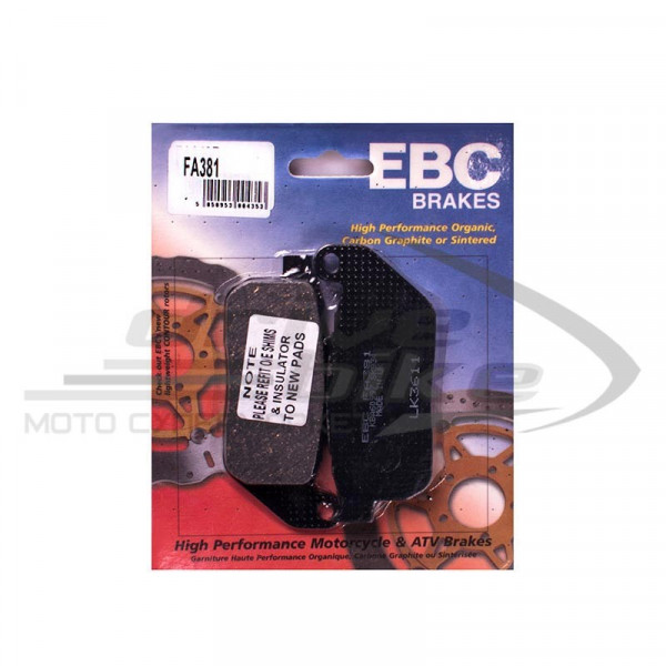 Тормозные колодки FA381