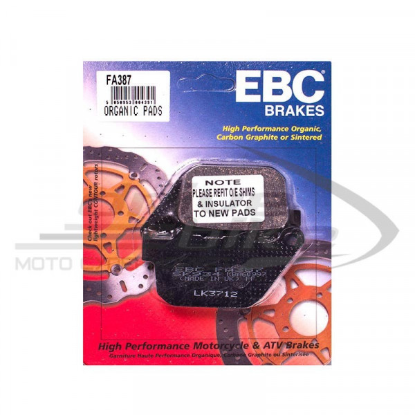 Тормозные колодки FA387