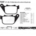Тормозные колодки FA387