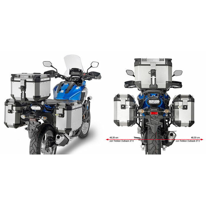 Крепеж боковых кофров GIVI PL1146CAM Honda NC750S / NC750X (16-19)