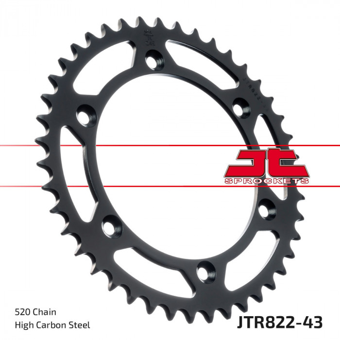 Звезда цепного привода JT JTR822.43