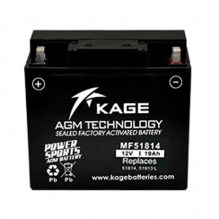 Аккумулятор KAGE AGM 51814, 51913