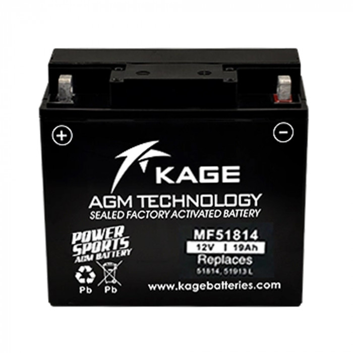 Аккумулятор KAGE AGM 51814, 51913