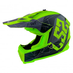 Мотошлем LS2 MX437 FAST ALPHA, желтый, размер 2XL