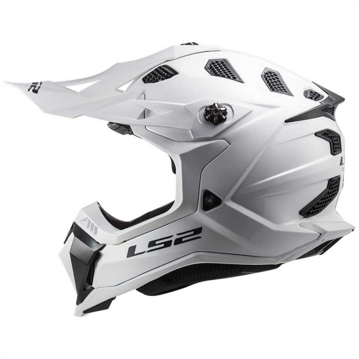 Мотошлем LS2 MX700 SUBVERTER EVO SOLID, белый, размер XL