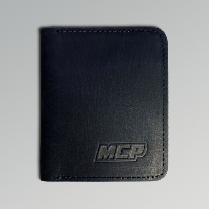 Бумажник кожаный MCP WL, черный